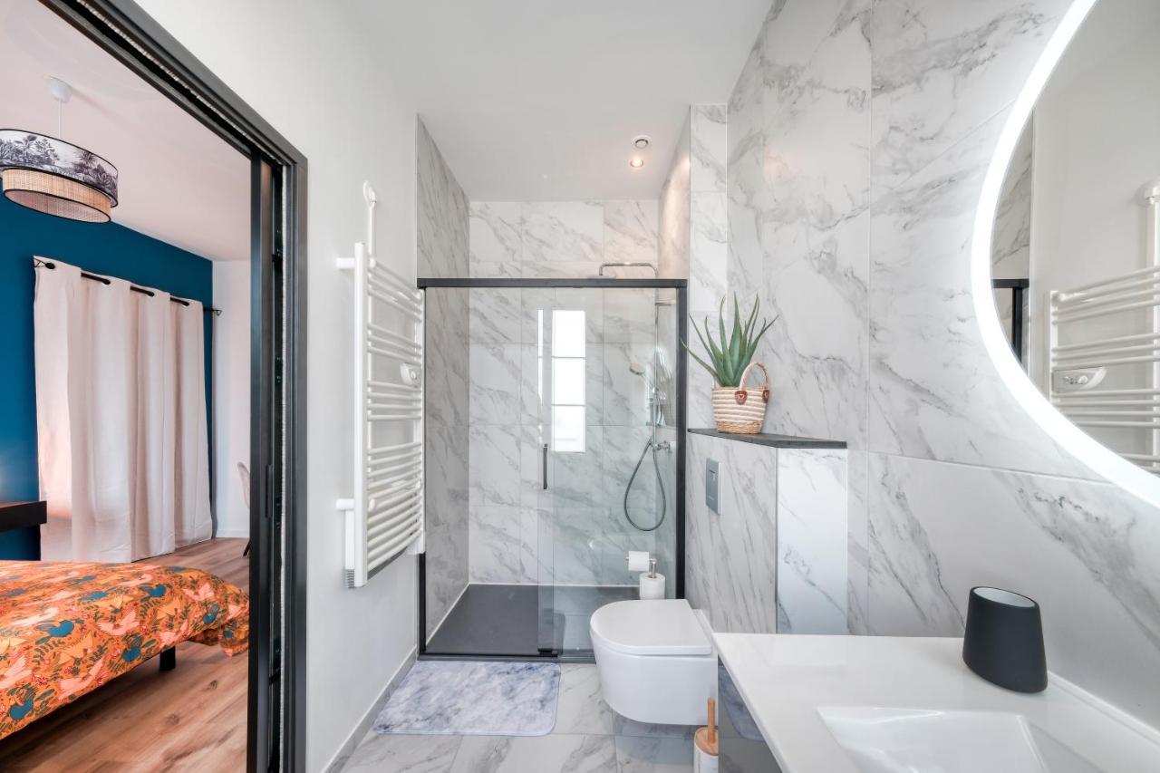 Superbe 2 Pieces Avec Jacuzzi Privatif Face Gare Proche Cathedrale Apartment Chartres Bagian luar foto